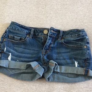 Aeropostale Jean Shorts {size 0}